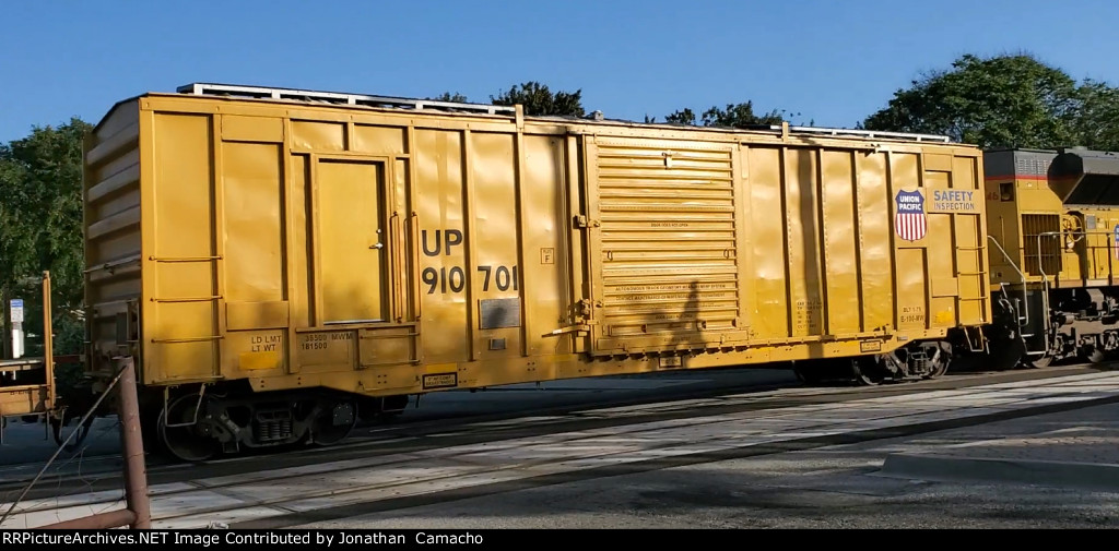 UP 910701 Unmanned Geometry Inspection Boxcar